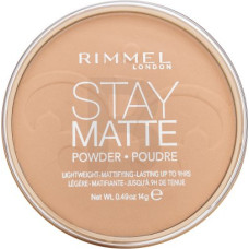 Rimmel London Stay Matte Ilgnoturīgs presētais pūderis 006 Warm Beige Matējošs pūderis 14 g