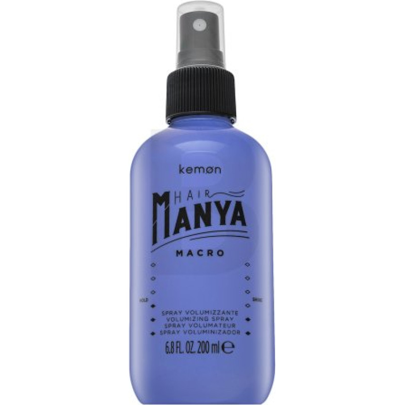 Kemon Hair Manya Macro Volumizing Spray veidošanas aerosols apjomam 200 ml