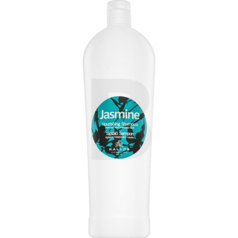 Kallos Jasmine Nourishing Shampoo stiprinošs šampūns sausiem un bojātiem matiem 1000 ml