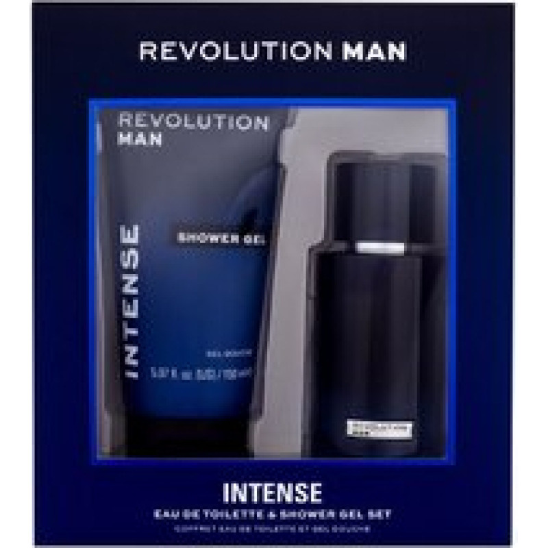 Revolution Man Intense Gift set EDT 100 ml and shower gel 150 ml