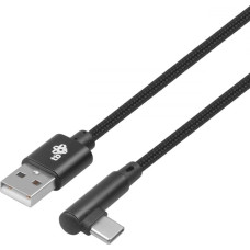 TB USB - USB C angle 1.5m. cable, black