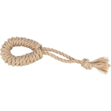 Trixie Rotaļlieta suņiem (virvi)- Trixie Playing rope with ring, hemp|cotton, 32 cm