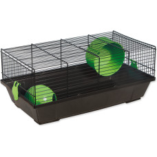 Placek Būris : Placek Cage Viktor black, accessories green, 50.5*28*21cm