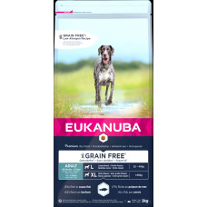 Eukanuba Sausa barība suņiem - Eukanuba Adult Large Ocean Fish Grain Free, 3 kg