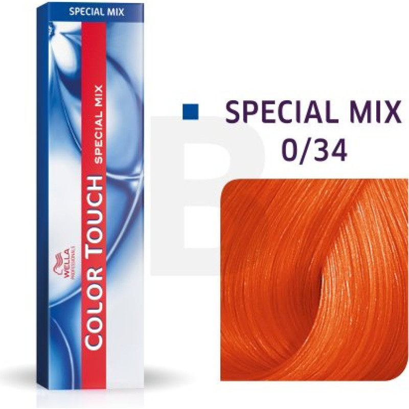 Wella Professionals Color Touch Special Mix profesionālā demi-permanentā matu krāsa 0|34 60 ml