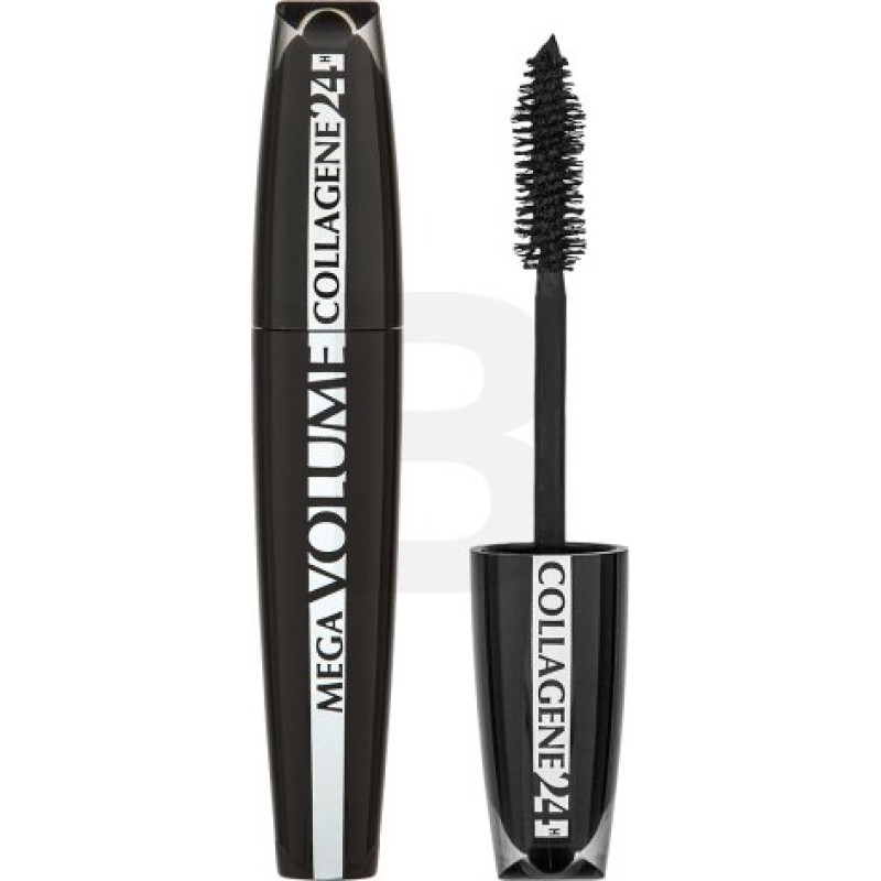 L´oréal Paris Mega Volume kolagēna skropstu tuša - 24HR Extra Black skropstu tuša apjomam 9 ml