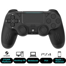 Goodbuy bezvadu spēļu pults PS4 (PRO | SLIM) | iOS | Android | PC | Smart TV melna