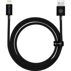 Blavec Cable Candy braided - USB to Lightning - 2,4A 1 metre (CCA-UL24B10) black