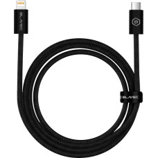 Blavec Cable Candy braided - Type C to Lightning - PD 20W 2,4A 2 metres (CCA-CL24B20) black