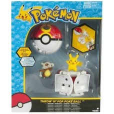 Tomy - Pokemon Throw N Pop Poke Ball Set A+