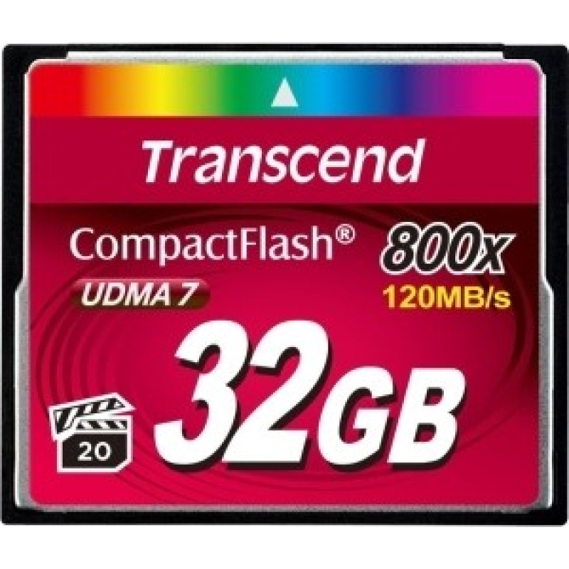 TRANSCEND CF Card  (800X) 32GB