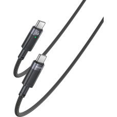 Yesido Cable CA160 braided - Type C to Type C - PD 60W 1,2 metres black