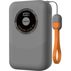 Powerbank Dudao K21 Mini 10000mAh 22.5W USB-A | USB-C - gray
