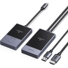 HDMI Transmitter Ugreen CM737 Wireless Transmitter and Receiver - Black and Silver