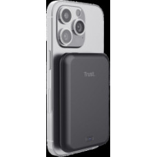 Enerģijas krātuve Trust Magno Magnetic Wireless 5 000mAh Powerbank Black