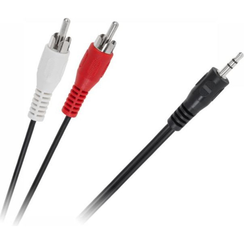 Noname Jack cable 3.5mm - RCA (Cinch) x2 15m black (KPO2747-15)