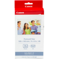 Paper + Ink Canon KP36IP Ink Paper Set  100x148mm  36pcs  CP100|220|300