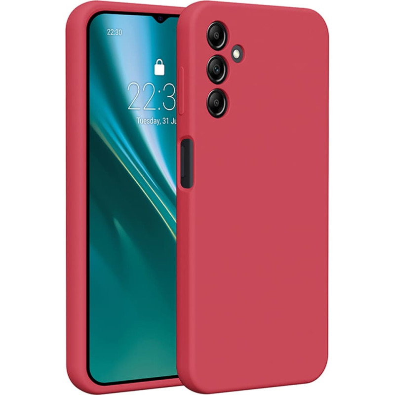 Etteri Silicone case for Samsung Galaxy A14 raspberry