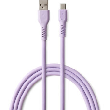 Colorum cable USB-A - USB-C 1,8m 3A CK60-AC-09 xLavenda