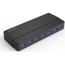 Hub Orico H7928-U3-V1 7x USB-A 3.0 - black