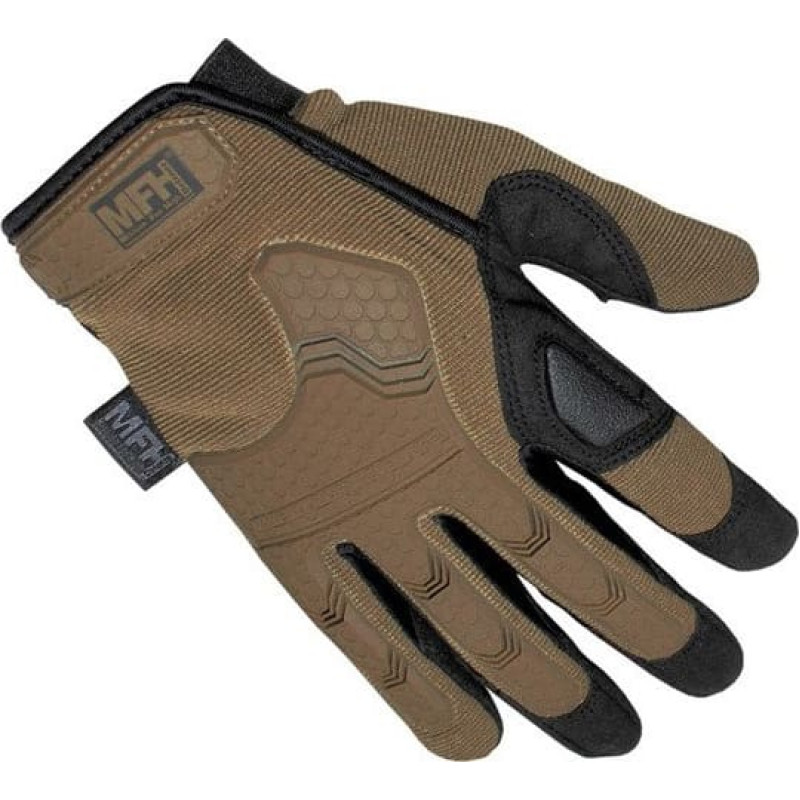 MFH - Uzbrukuma cimdi - Coyote - 15841R (L)