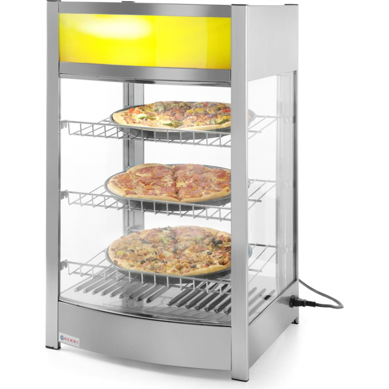 Hendi Apsildāms vitrīnas skapis, 3 plaukti, 97L, 233740