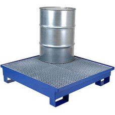 Meva Metāla noplūdes paplāte 4 mucām 200L 120x120cm