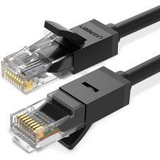 Ugreen LAN Ethernet U/UTP Cat. ielāpu vadu tīkla kabelis. 6 1000Mb/s 8m - melns