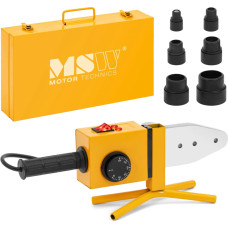 MSW Metināšanas iekārta PP PB PE PV caurulēm ar diametru 20-63mm 300C 800/1750W - komplekts