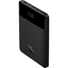 Baseus Powerbank 20000 mAh 2x USB-A 2x USB-C 100W + USB-C kabelis - melns