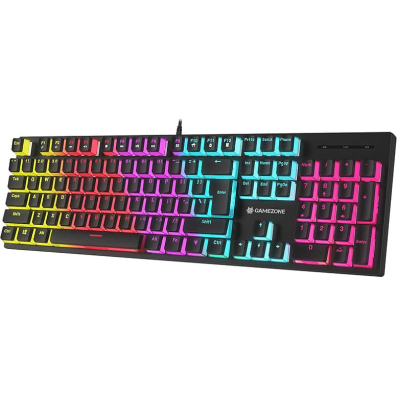 Tracer GameZone UNIQUE mehāniskā tastatūra LED | USB | RGB