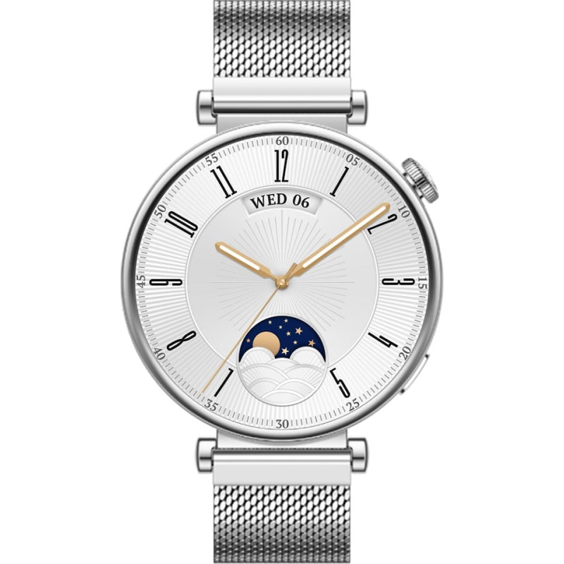 Riversong smartwatch GLOW silver SW906 AMOLED double strap