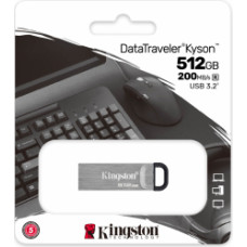 Zibatmiņa Kingston DataTraveler Kyson 512GB Silver