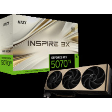 Videokarte MSI GeForce RTX 5070 Ti Inspire 3X OC Plus