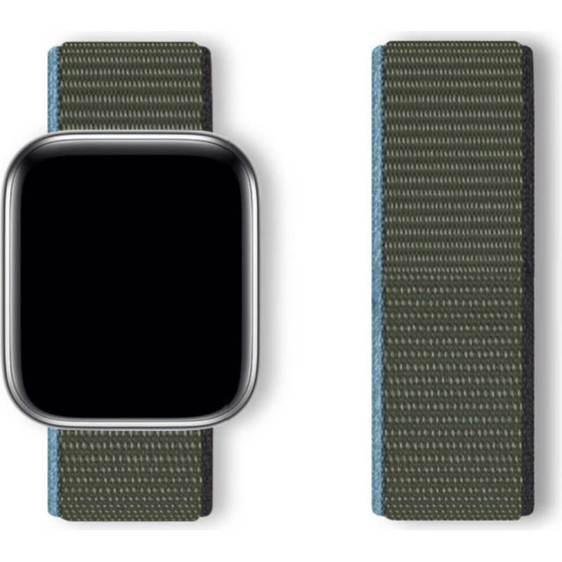 Hurtel Sporta cilpas siksniņa Apple Watch 38/40/41 — zaļa