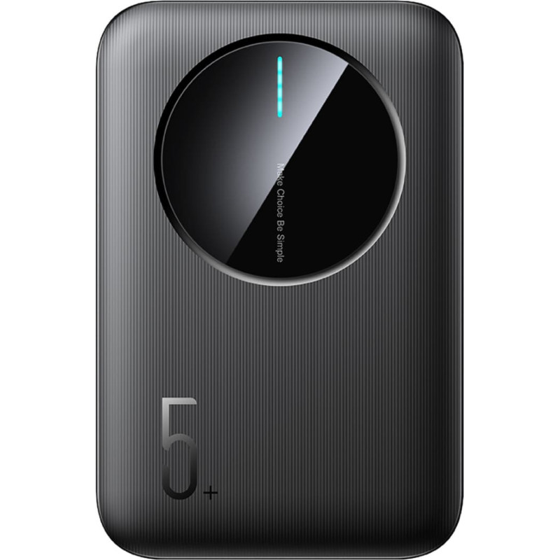 Joyroom Powerbank JR-PBF13 5000mAh 2,4A 2x USB-A 1x USB-C - melns