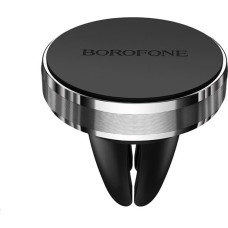 Borofone Car holder BH8 magnetic, air vent mount silver