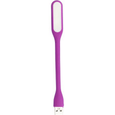 Mini LED Lamp Silicone USB Purple