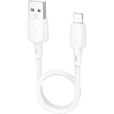 Borofone Cable BX93 Super Power - USB to Lightning - PD 20W 0,25 metres white