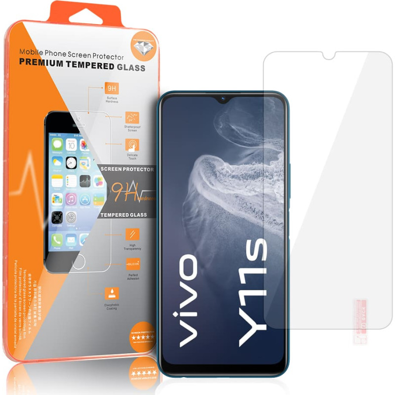 Tempered Glass Orange for VIVO Y11S|Y20S|OPPO A18|A38|A58 5G|SAMSUNG A13 4G|5G|MOTO E13|REALME C21Y