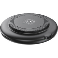 XO wireless inductive charger CX031 black 15W with cable USB-C - USB-C and adapter set