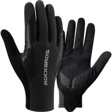 Rockbros cycling gloves spring|summer|autumn, full, size: XL - black