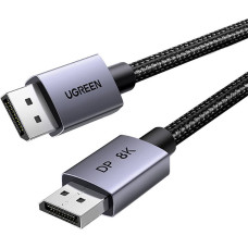 Ugreen DisplayPort 1,4 1 m kabelis — melns