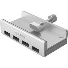 Orico Hub Splitter MH4PU monitora galda skavai 4x USB-A - sudraba