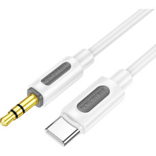 Borofone Cable AUX BL20 - jack 3,5mm to Type C - 1 metr white