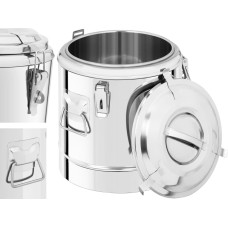 Royal Catering Ēdināšanas termoss pārtikas transportēšanai, tērauds, 12 l