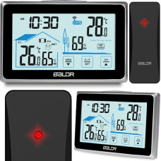 Baldr Meteoroloģiskā stacija ar displeju BD-910 melna