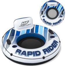 Bestway Rapid Rider peldēšanas riņķis ar diametru 135 cm, 2 rokturi, 43116
