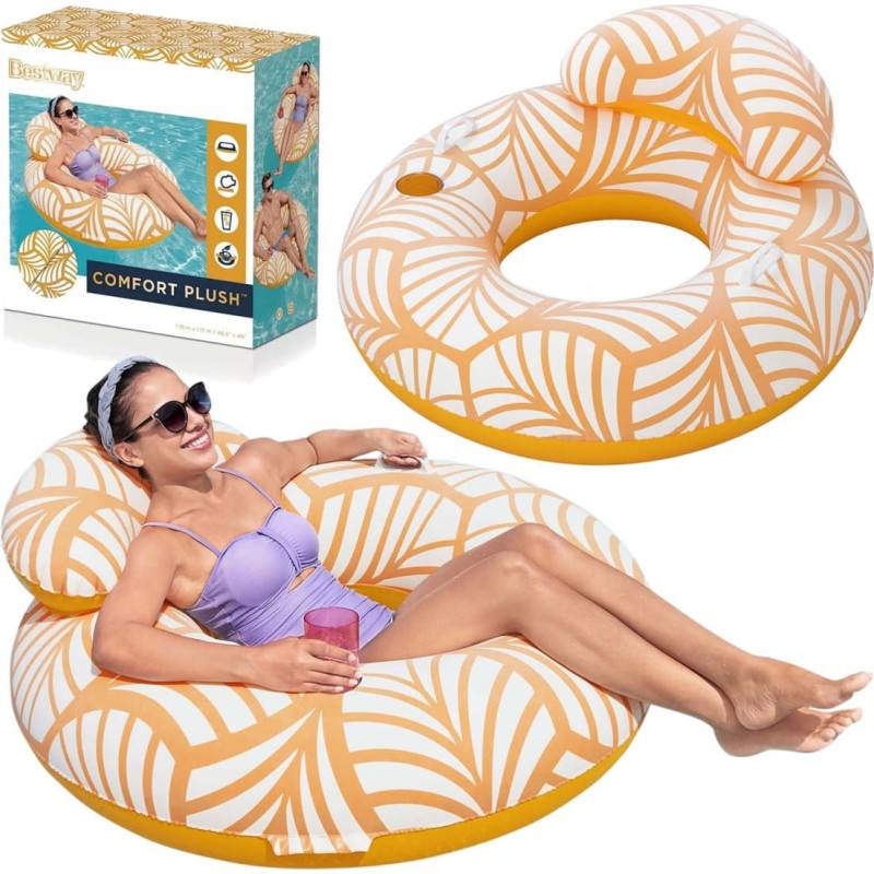 Bestway Peldē&scaron;anas riņķis ar atzveltni 43643