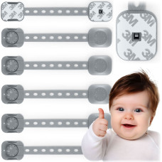 Ricokids Skapja atvēršanas aizsardzība 798201 6 gab. pelēka